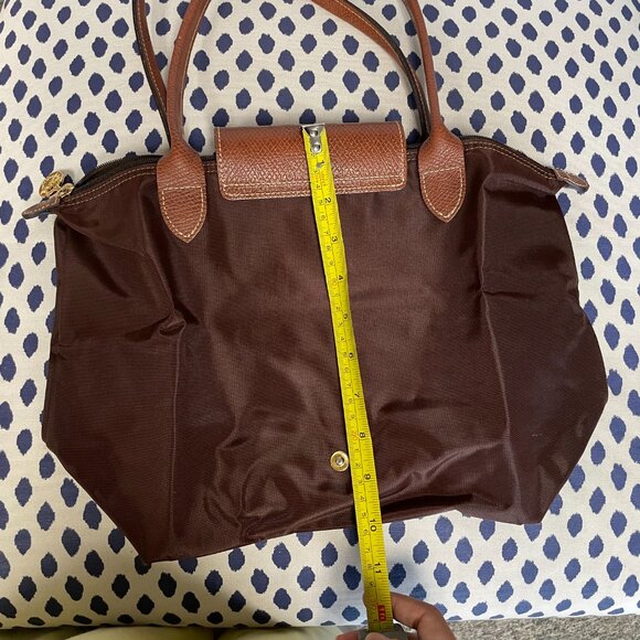 Longchamp  La Pliage Brown Tote Bag - Picture 7 of 7